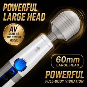 Female LED Touchscreen Large-Head Power Wand